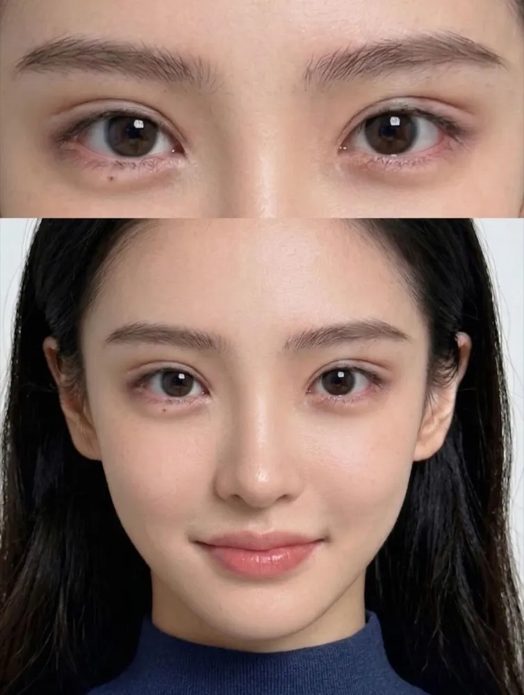 Blepharoplasty for Asian eyes - before and after